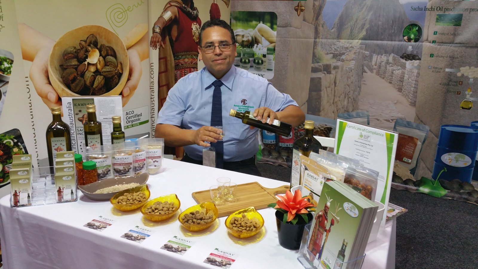 Kawsay natural products exhibition